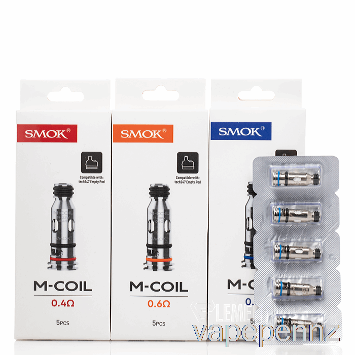 SMOK M Replacement Coils 0.8ohm M-Coils VAPE NZ